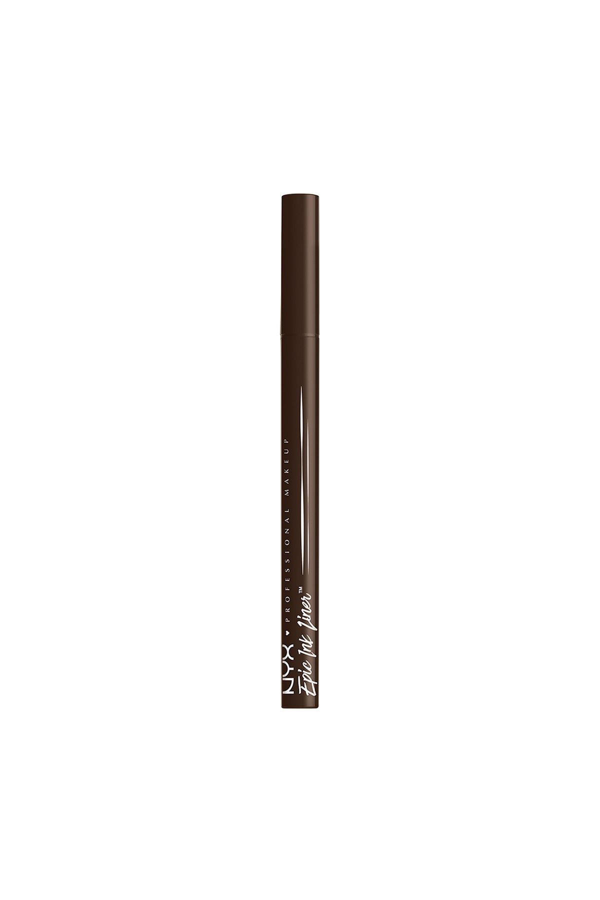 NYX Professional Makeup-NYX PROFESSIONAL MAKEUP Epic Ink Liner، محدد عيون سائل مقاوم للماء - شوكولاتة داكنة، تركيبة نباتية 2