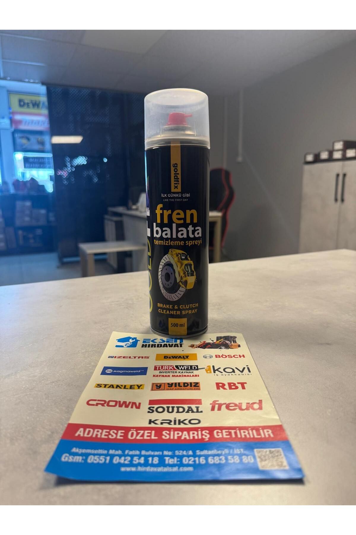 GOLDFİX BALATA SPREYİ