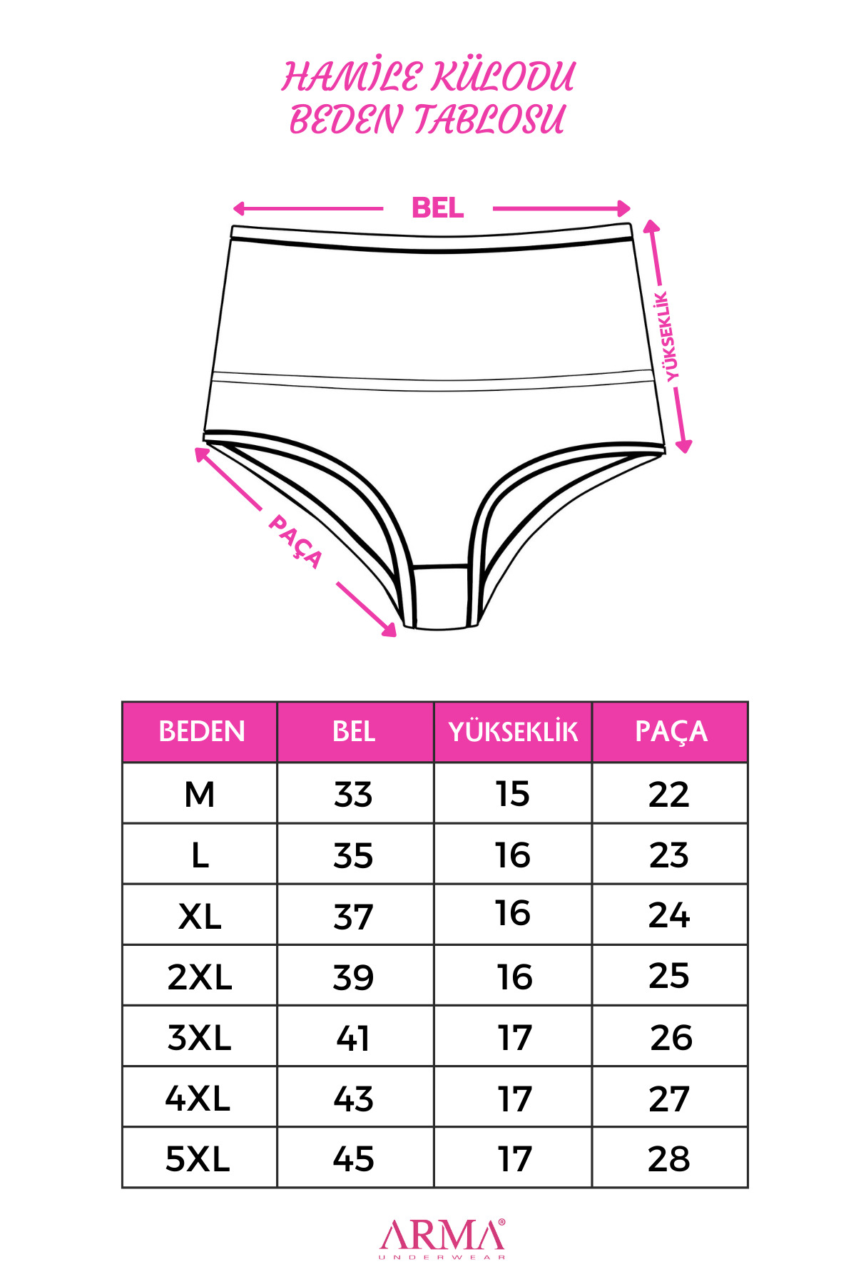 Arma Yıldız 4'lü Paket Kadın Siyah Pamuklu Likralı Yüksek Bel Hamile Külodu fotoğrafı 6 (önizleme)