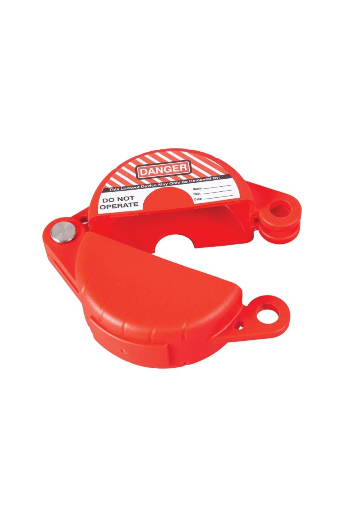 BBU Safety Equipment DANGER BBU SAFETY SÜRGÜLÜ VANA KİLİDİ 25-64MM