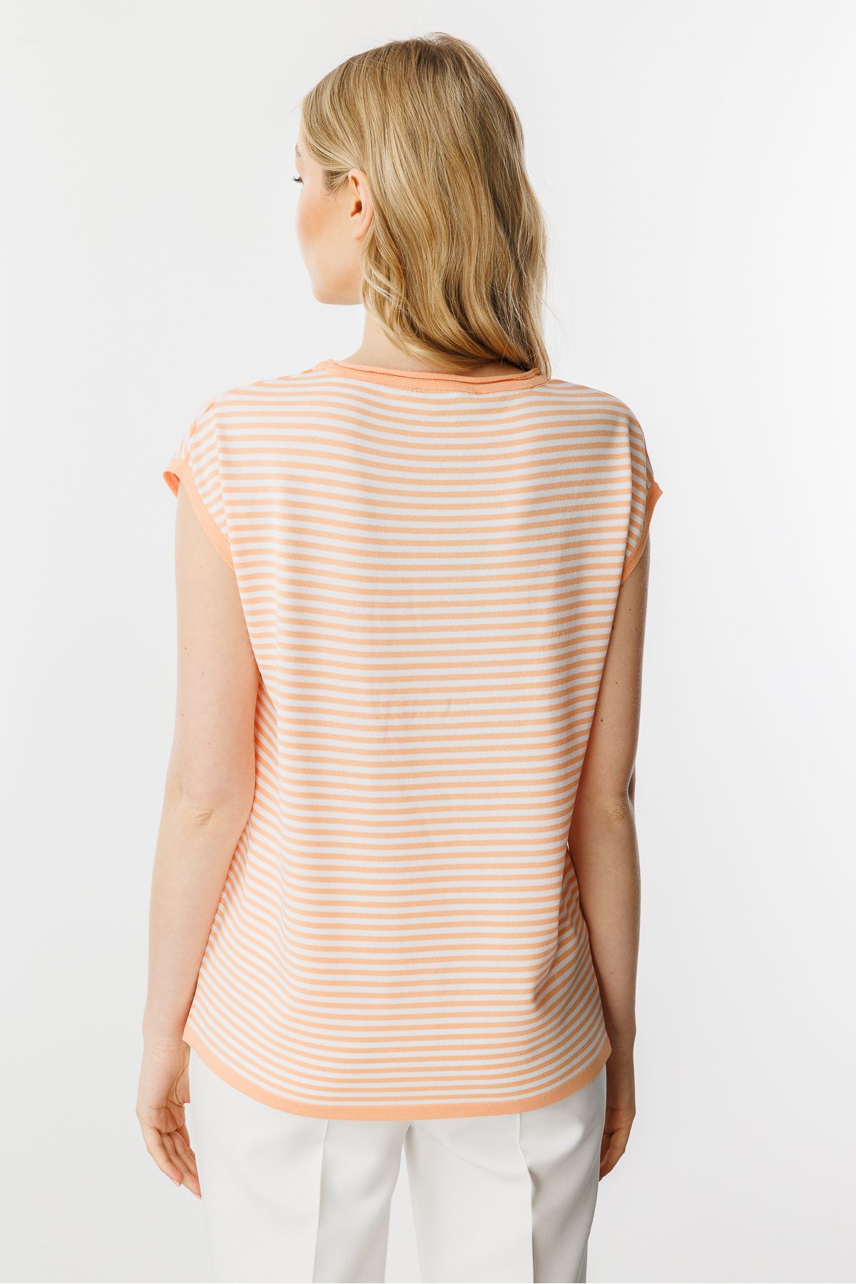 Butik Triko-Striped Basic Knitwear Blouse 6