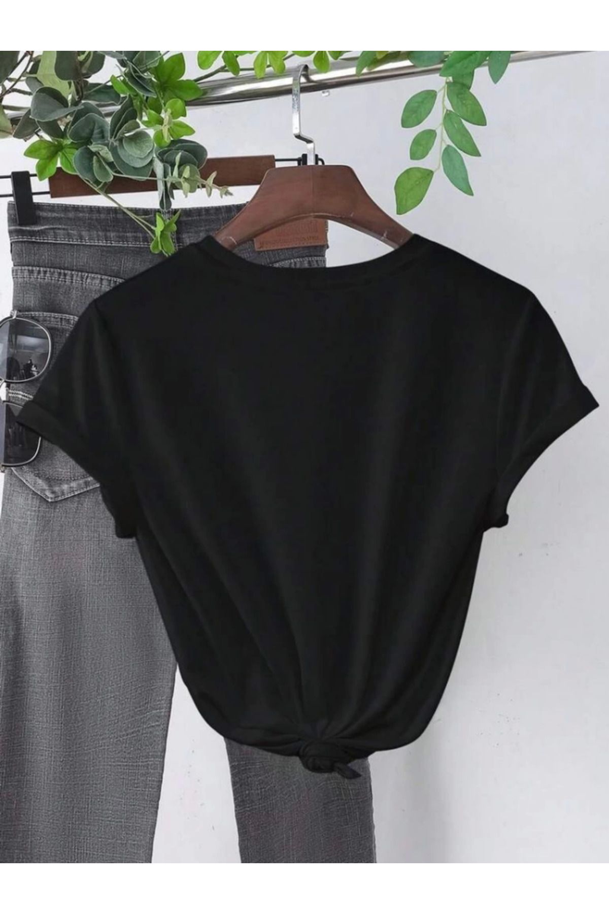 Albayrak Baskılı T-shirt - Siyah