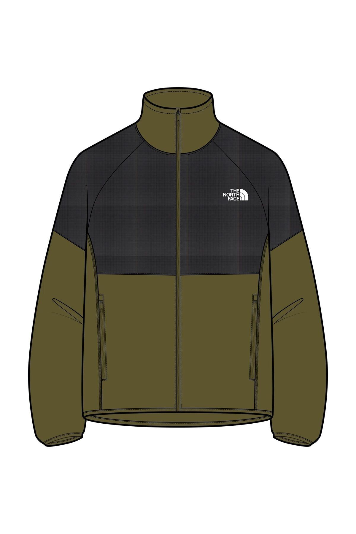 THE NORTH FACE-Bunda na zips W Glacier ťažkej váhy 1