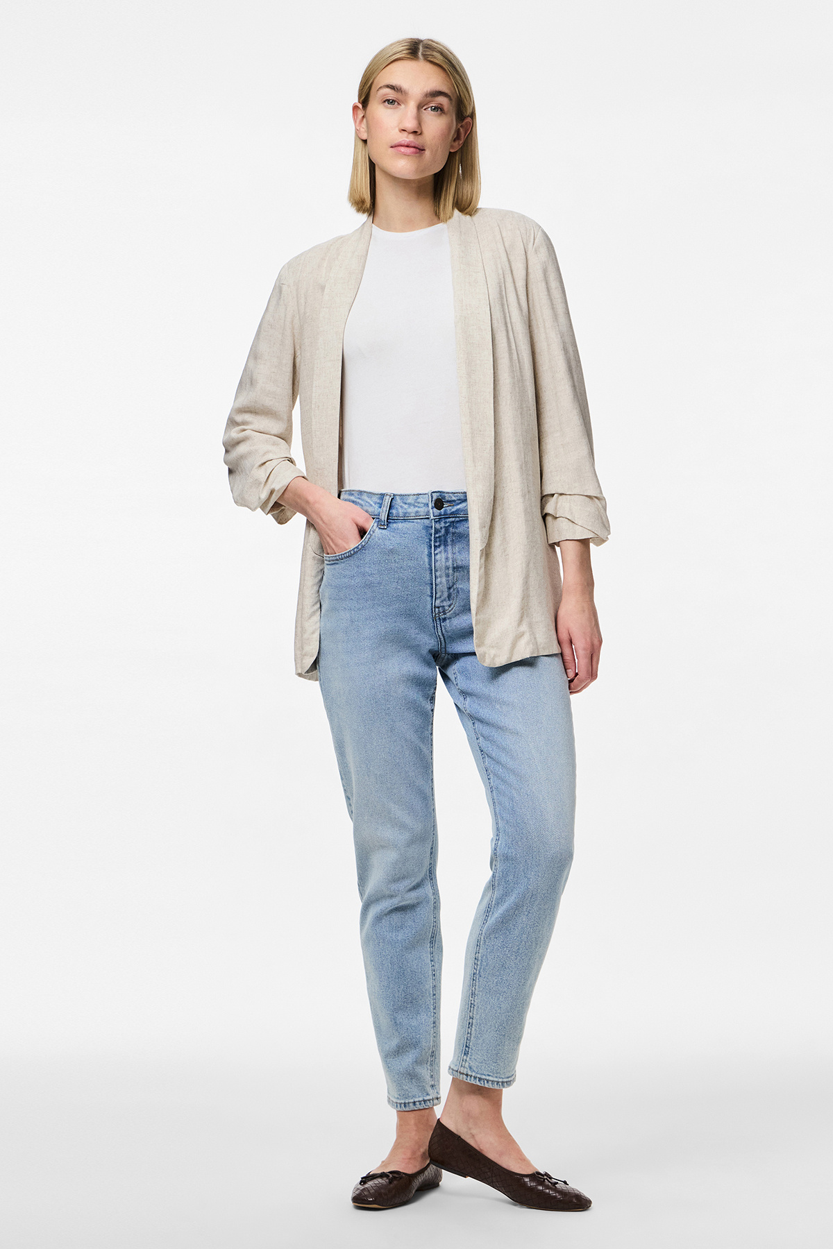 PIECES-Birch Dámská/Dívčí bunda Blazer 4