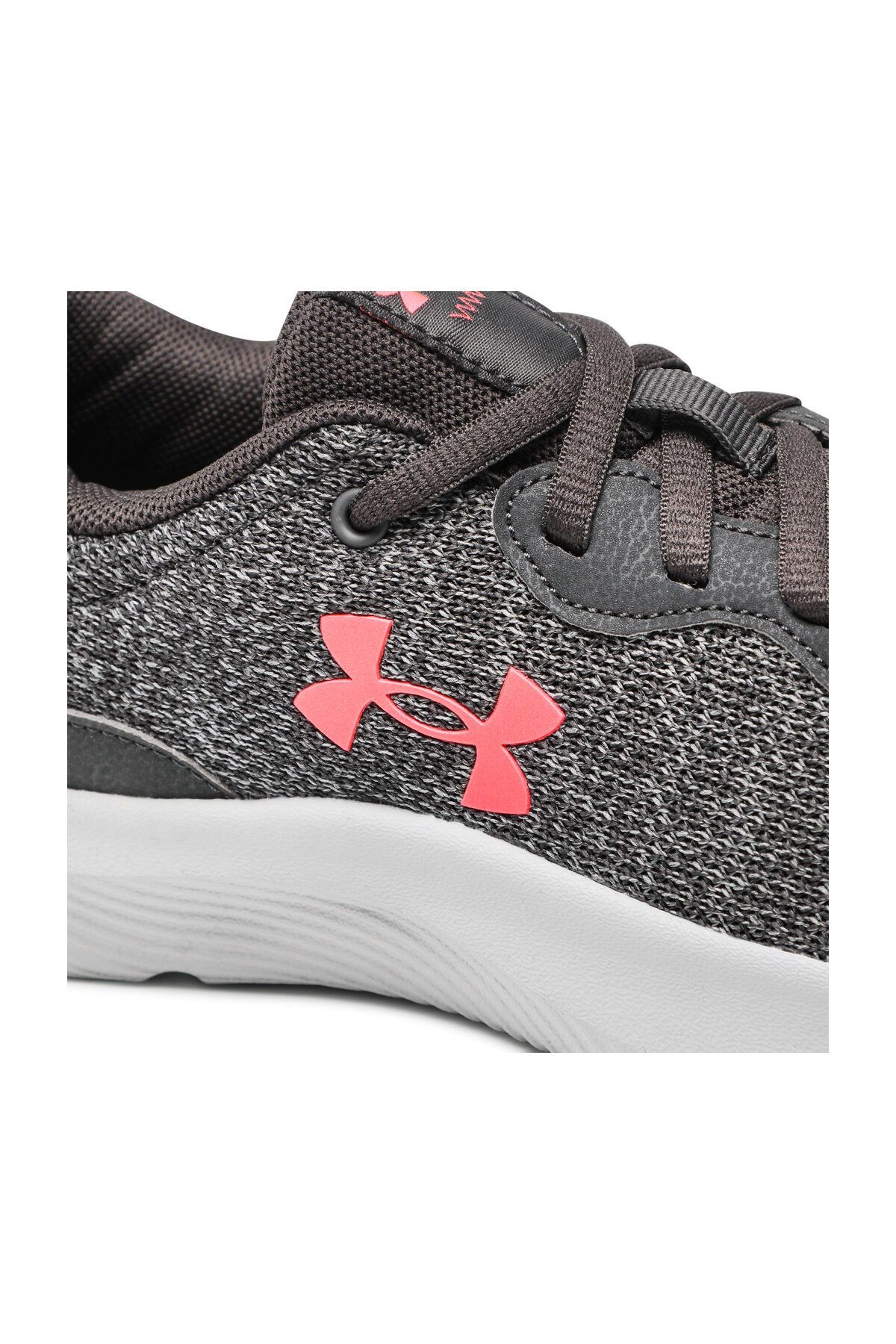 Under Armour-Γκρι παπούτσια για τρέξιμο για ενήλικες 6