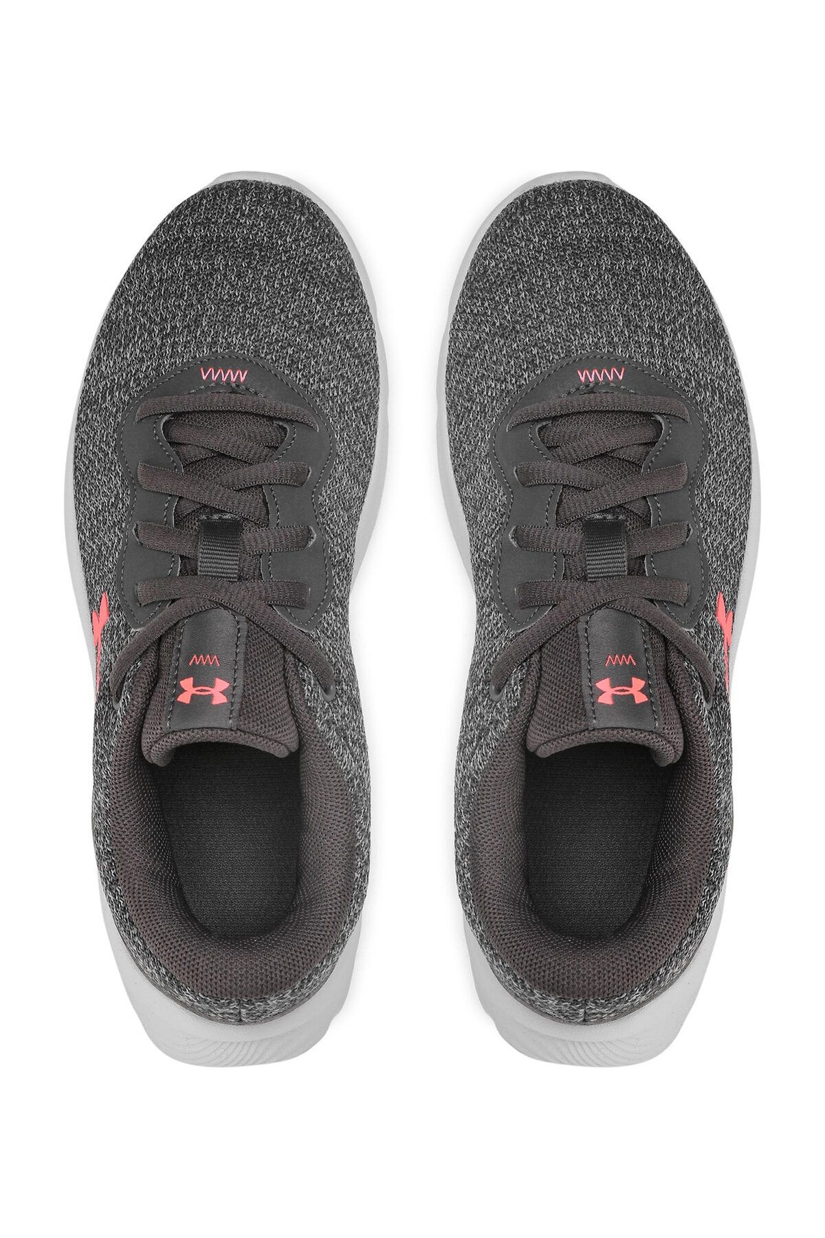 Under Armour-Γκρι παπούτσια για τρέξιμο για ενήλικες 5