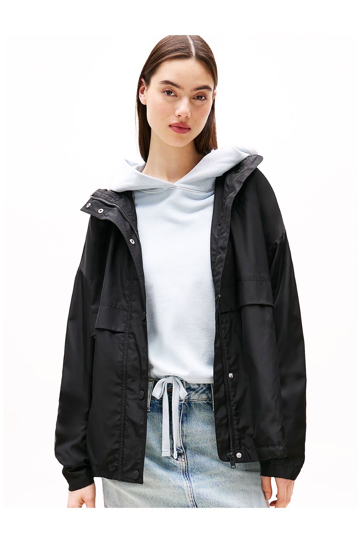 Tommy Hilfiger Tjw Oversize'owa Kurtka Wiatrówka Kobieta - XS