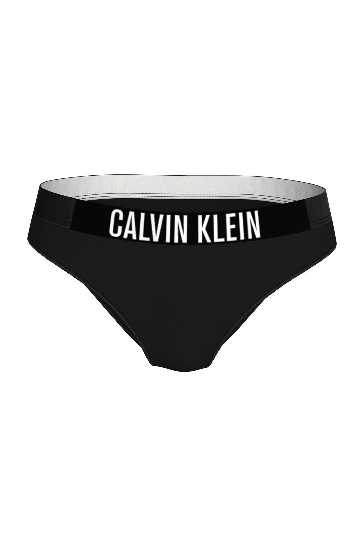 Calvin Klein-Dámský černý spodní díl bikin se středním pasem 1