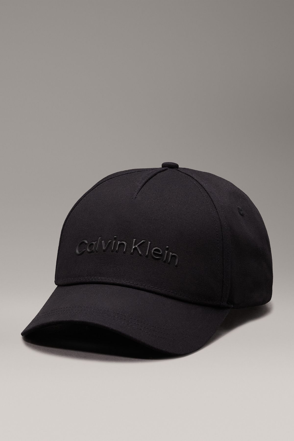 Calvin Klein-Atmungsaktive Herren-Sportmütze aus Baumwolle mit verstellbarer Metallschnalle in Schwarz K50K 511987 -BEH 1