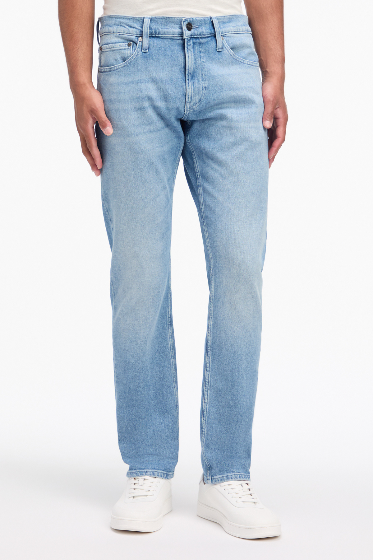 Calvin Klein SLIM FIT DAMSKI ROZWOJOWY PASEK AZUYAGU Z NADRUKIEM