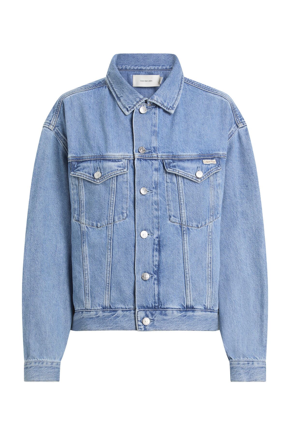 Calvin Klein Kurtka Jeansowa Boxy - M