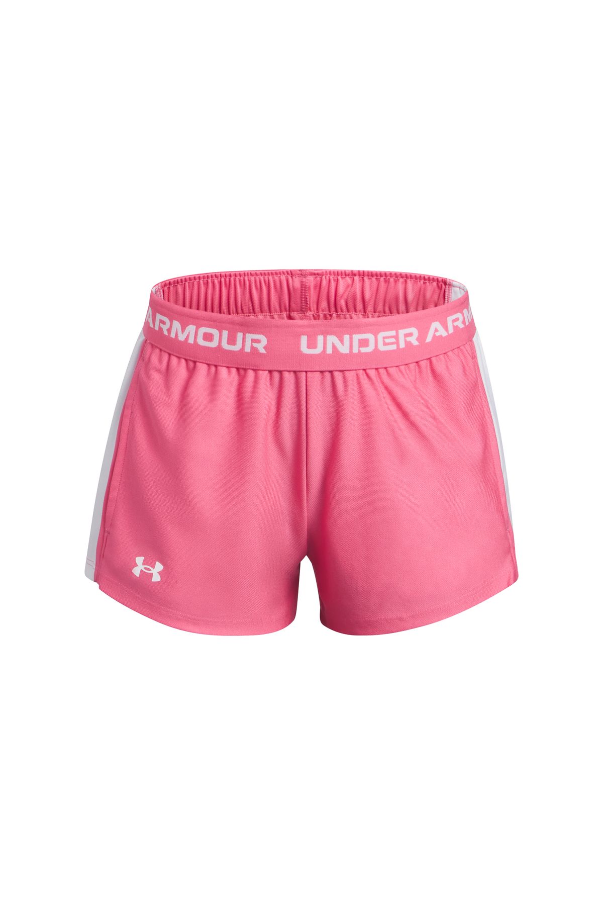 شورت ورزشی صورتی دخترانه و بچگانه GIRL UA TECH PLAY UP 672 آندر آرمور Under Armour