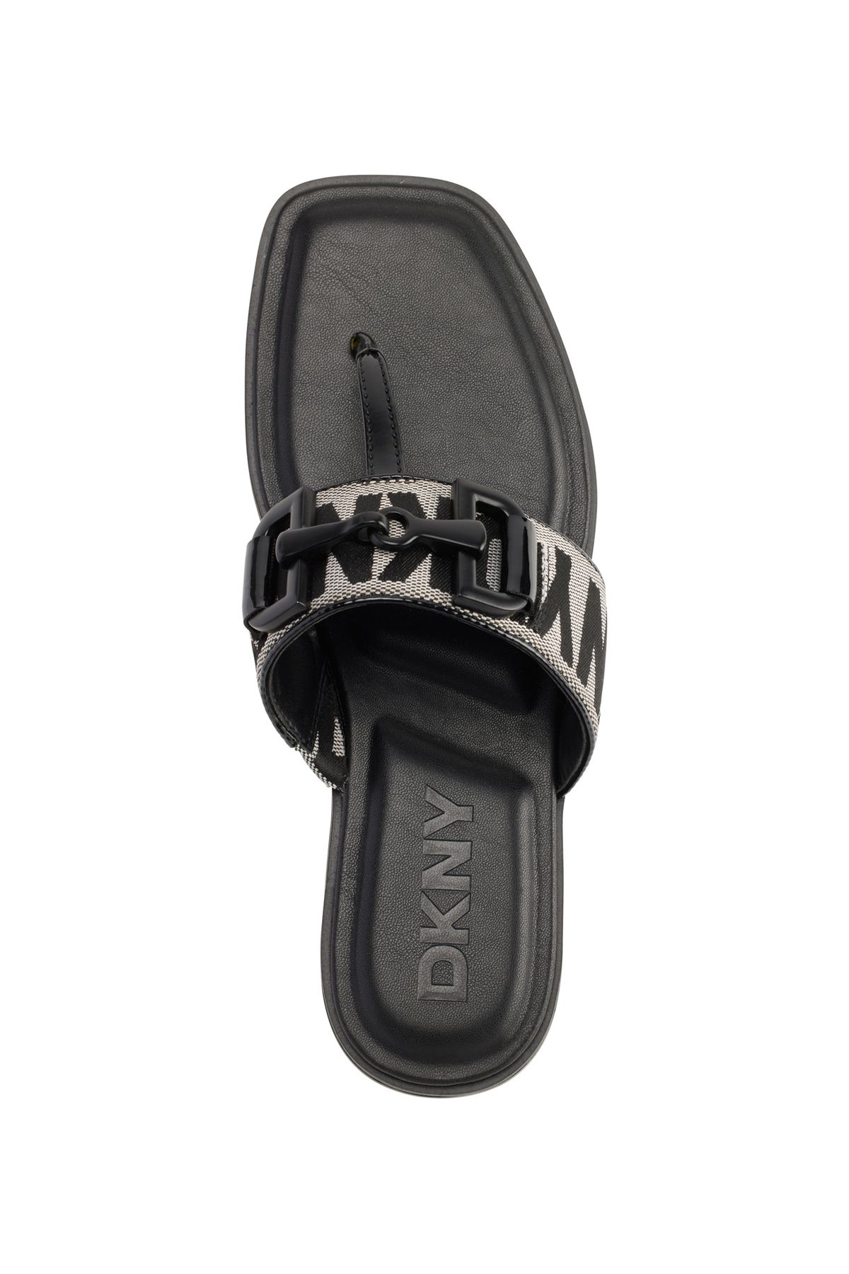 دمپایی مشکی زنانه FLAT اورجینال Dkny