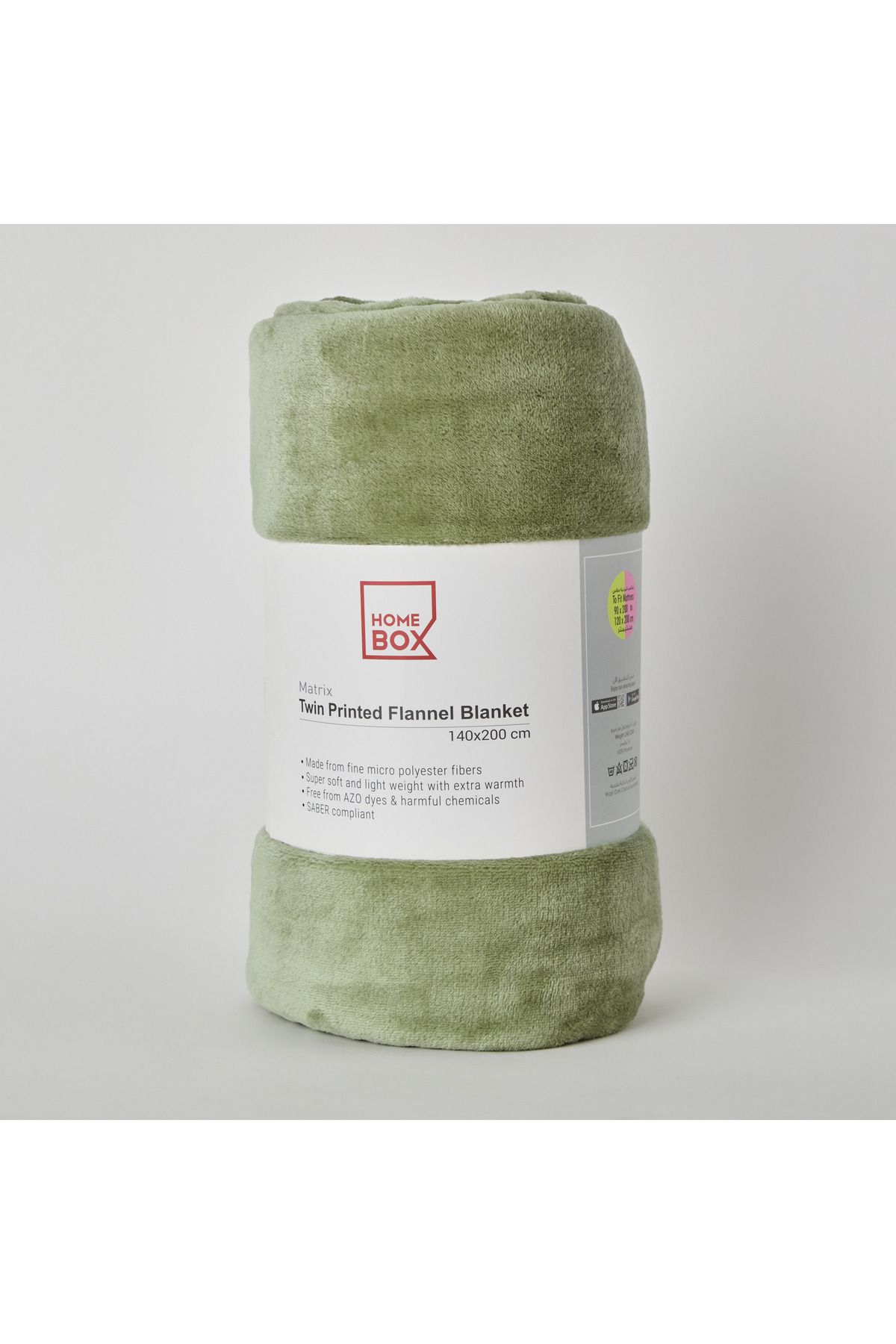 erorex-Nova Solid Flannel Twin Blanket - 140x200 cm 7