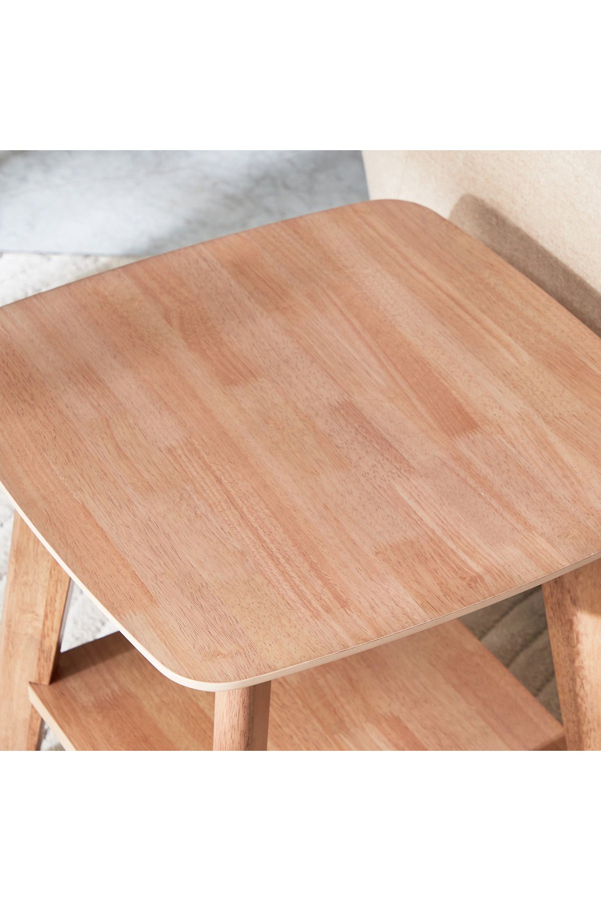 erorex-Nordic End Table with Shelf 3