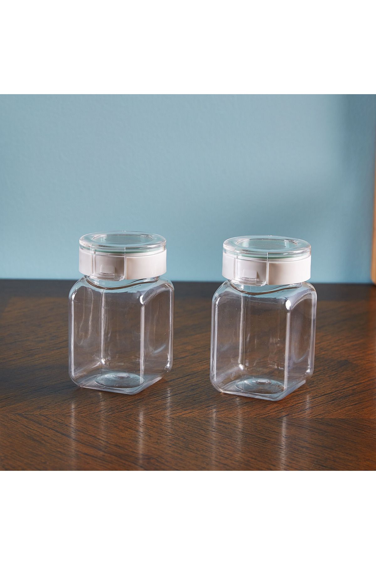 erorex-Easy Click Square Canister - Set of 2 1