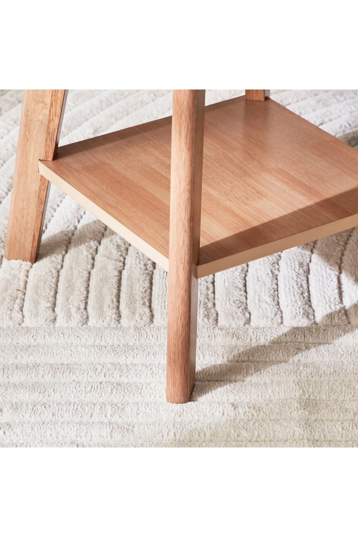 erorex-Nordic End Table with Shelf 5