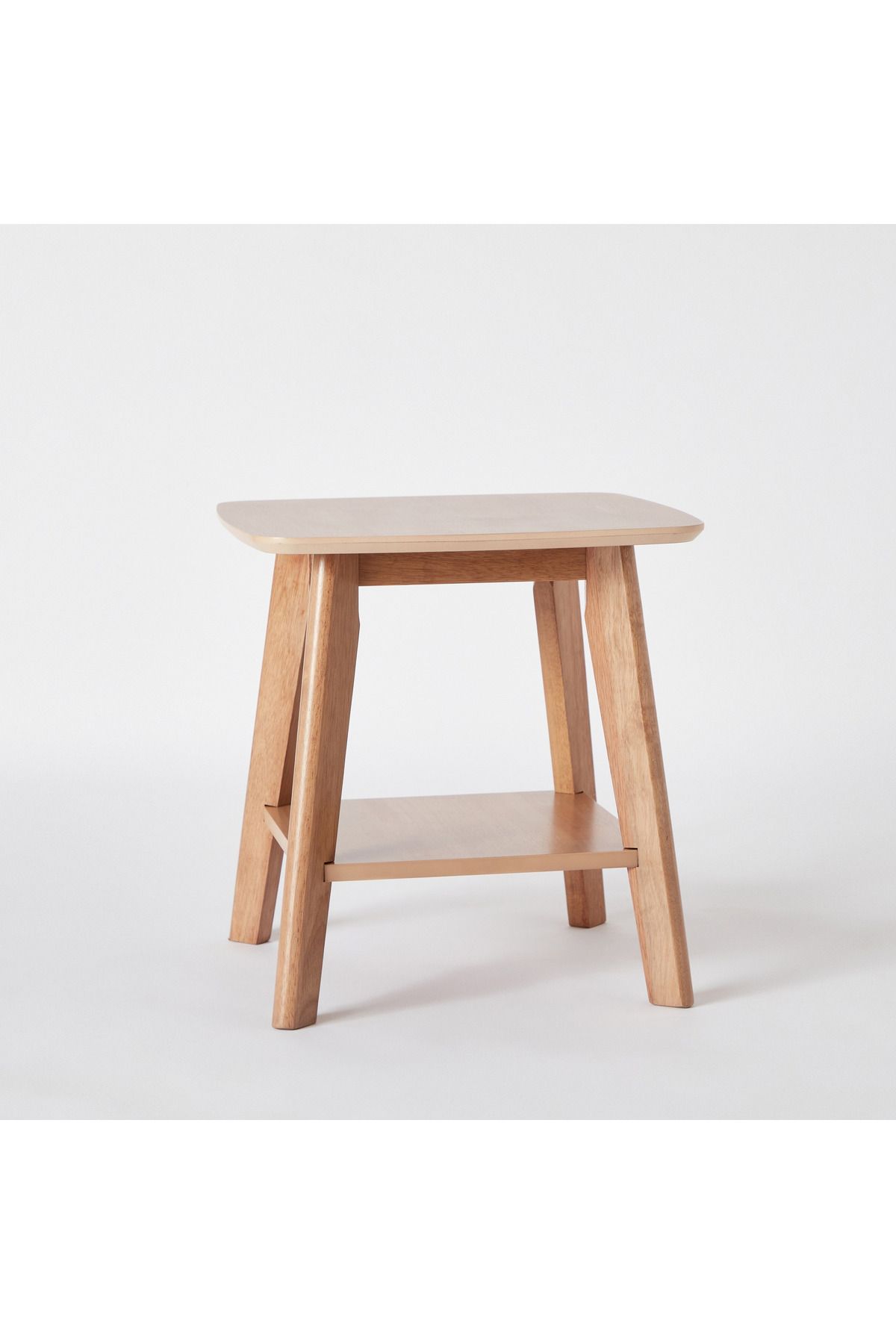 erorex-Nordic End Table with Shelf 7