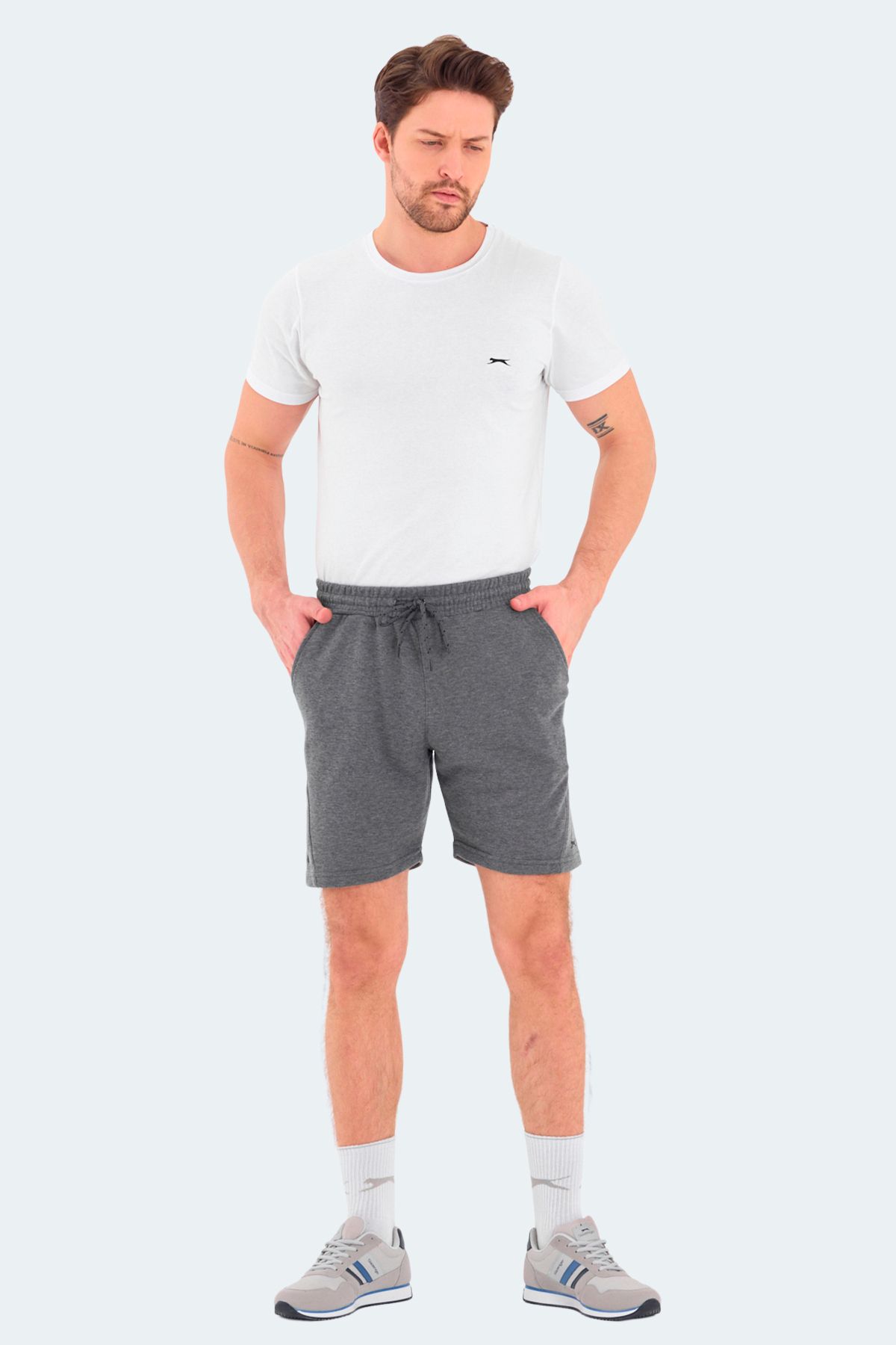 Slazenger-Nastya Men's Shorts Dark Grey 7