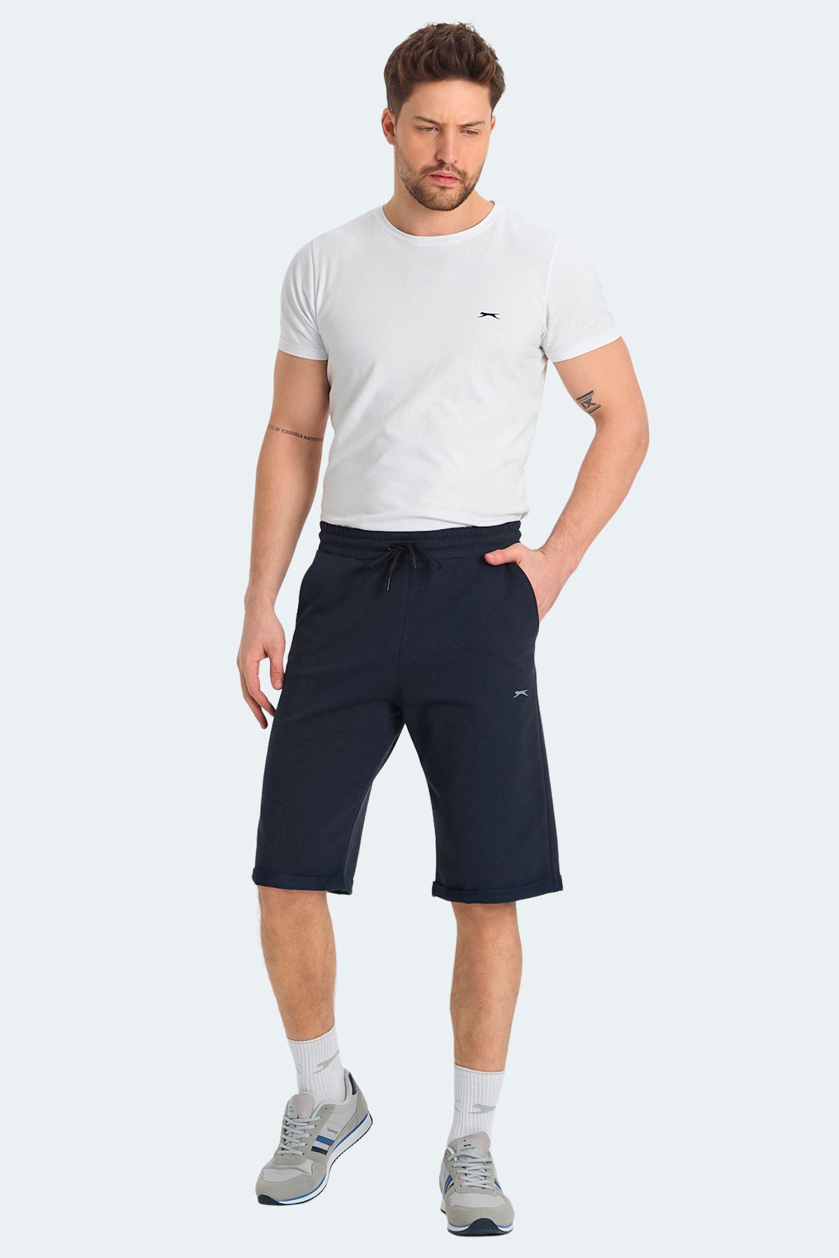 Slazenger-Kenins in Men's Shorts Navy Blue 4