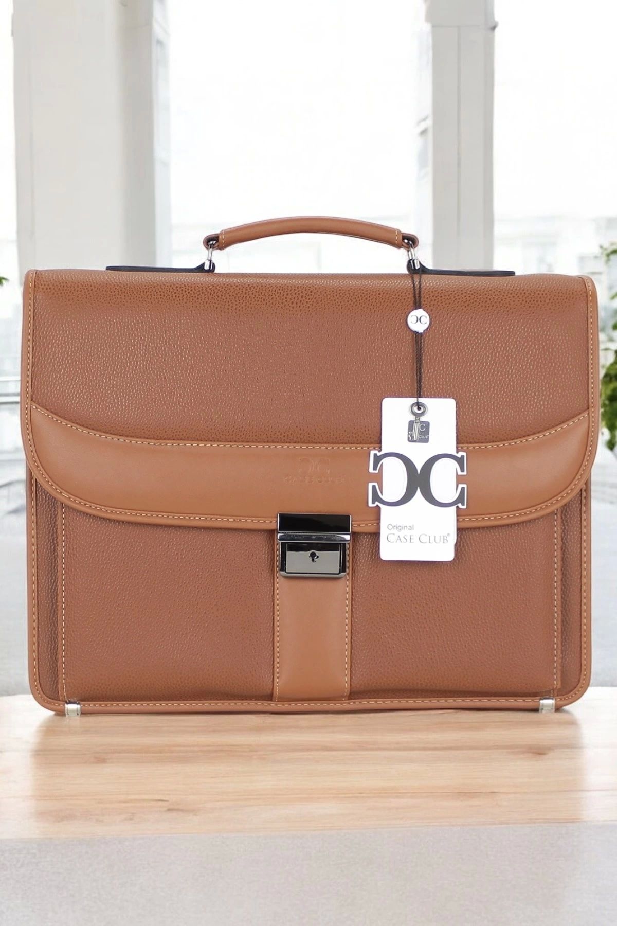 TB Terzi Bey Geantă Pentru Laptop De 15,6 Inchi Pentru Bărbați, Model Taba Classic Unisex - Standard