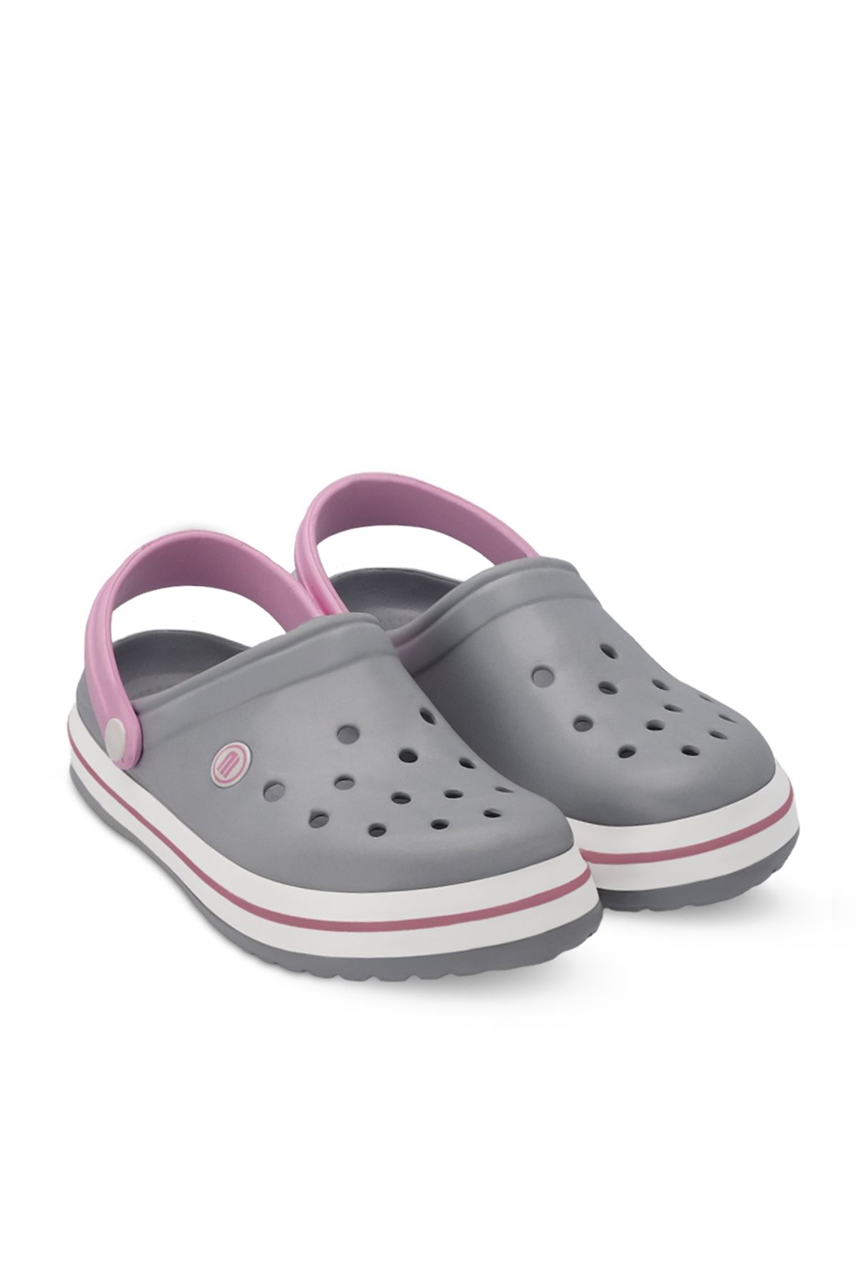 Esem-Esem Eva Women's Slippers Gray / Pink 2