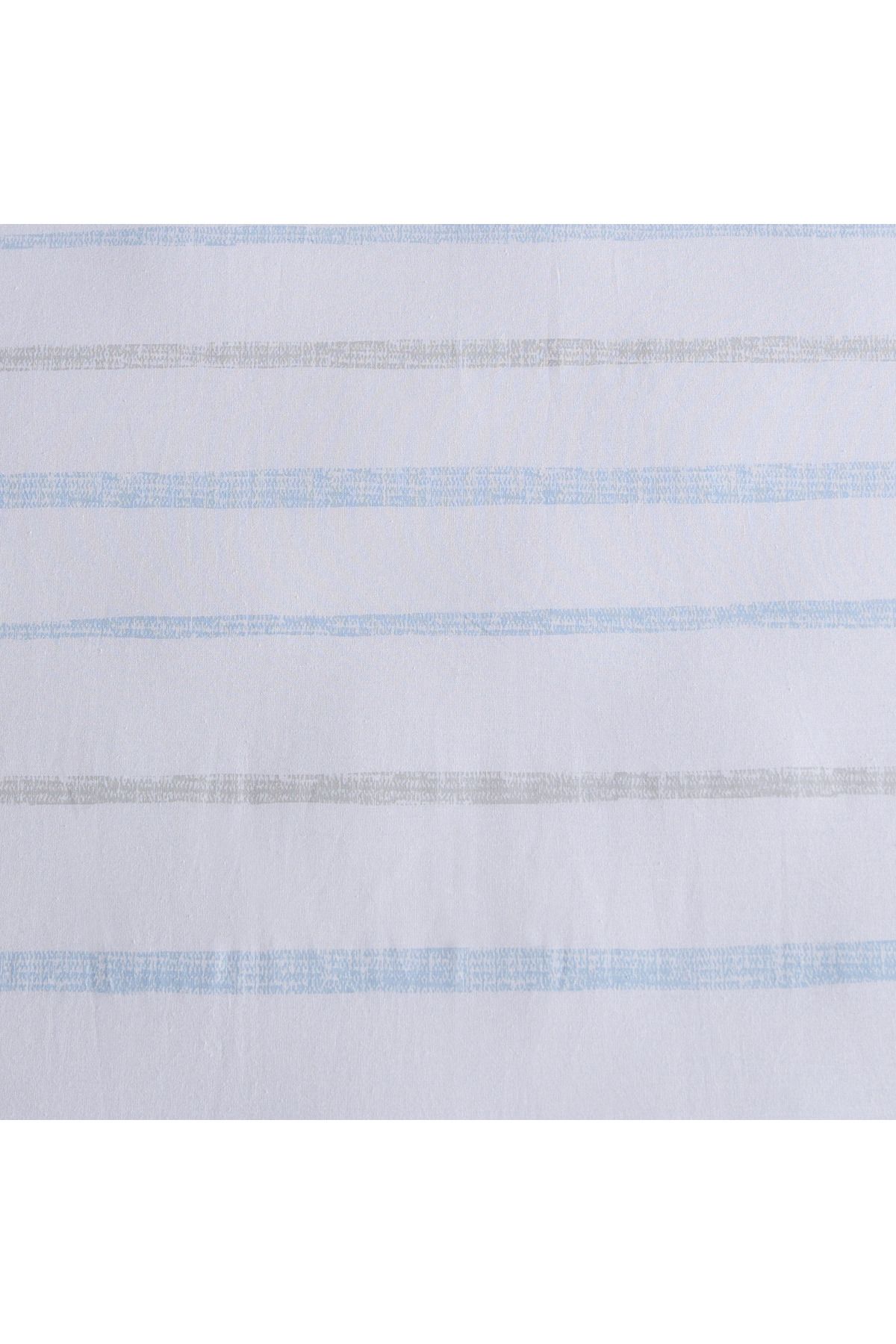 erorex-Aurora Jason Printed Cotton Twin Fitted Sheet - 120x200+33 cm 6