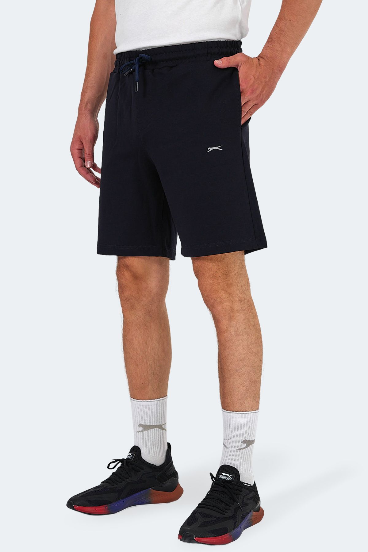 Slazenger-Kallie Men's Shorts Navy Blue 1