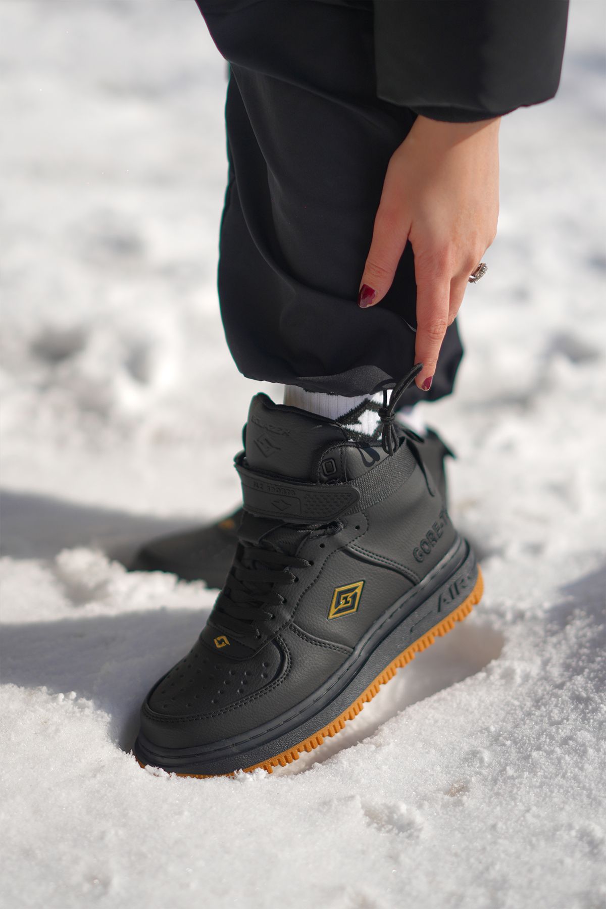 SOLAZER Cizme De Damă Goretex Pantofi - Rezistente La Apă, Zilnic Slz0009 Femeie - 40