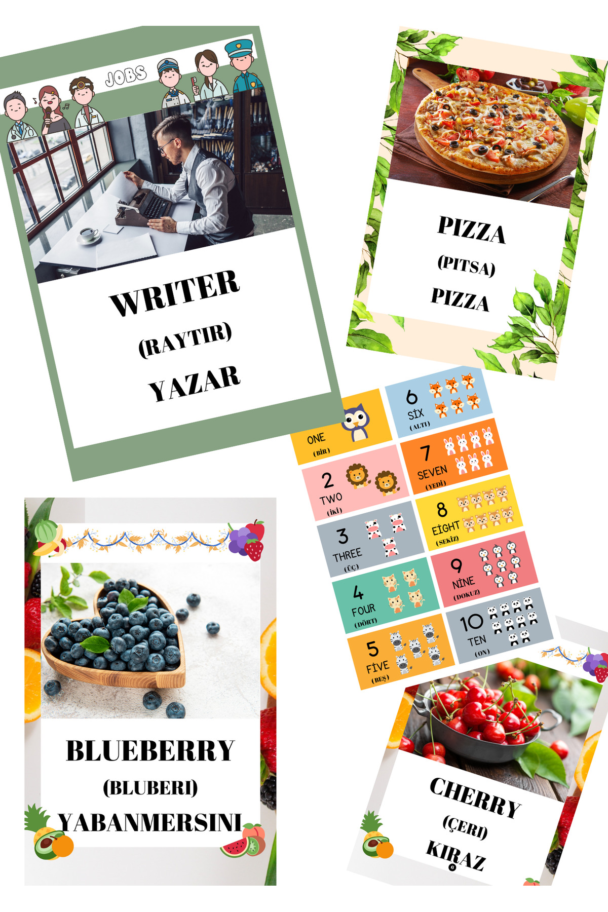 Baby İNGİLİZCE EKONOMİK 172'Lİ SET ÖĞRENCİ/ÖĞRETMEN/EBEVEYN - FLASH KARTLAR SETİ fotoğrafı 2 (önizleme)