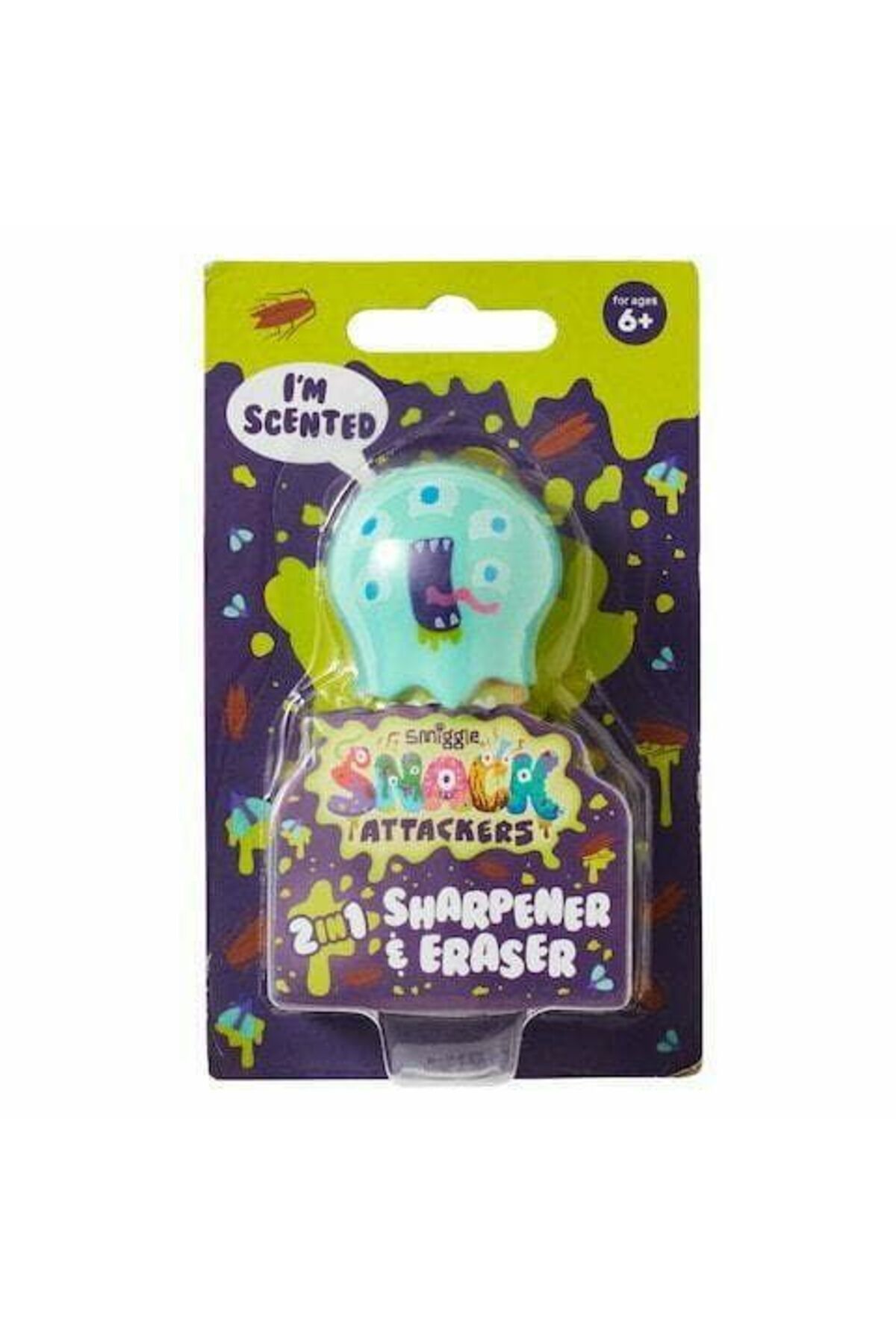 Dinossi-Smiggle - Snack Attackers Sharpener 6