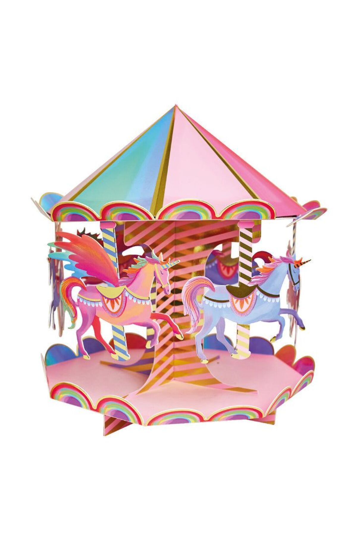 Party Pieces-- Βάση μεταφοράς Unicorn Carousel 4