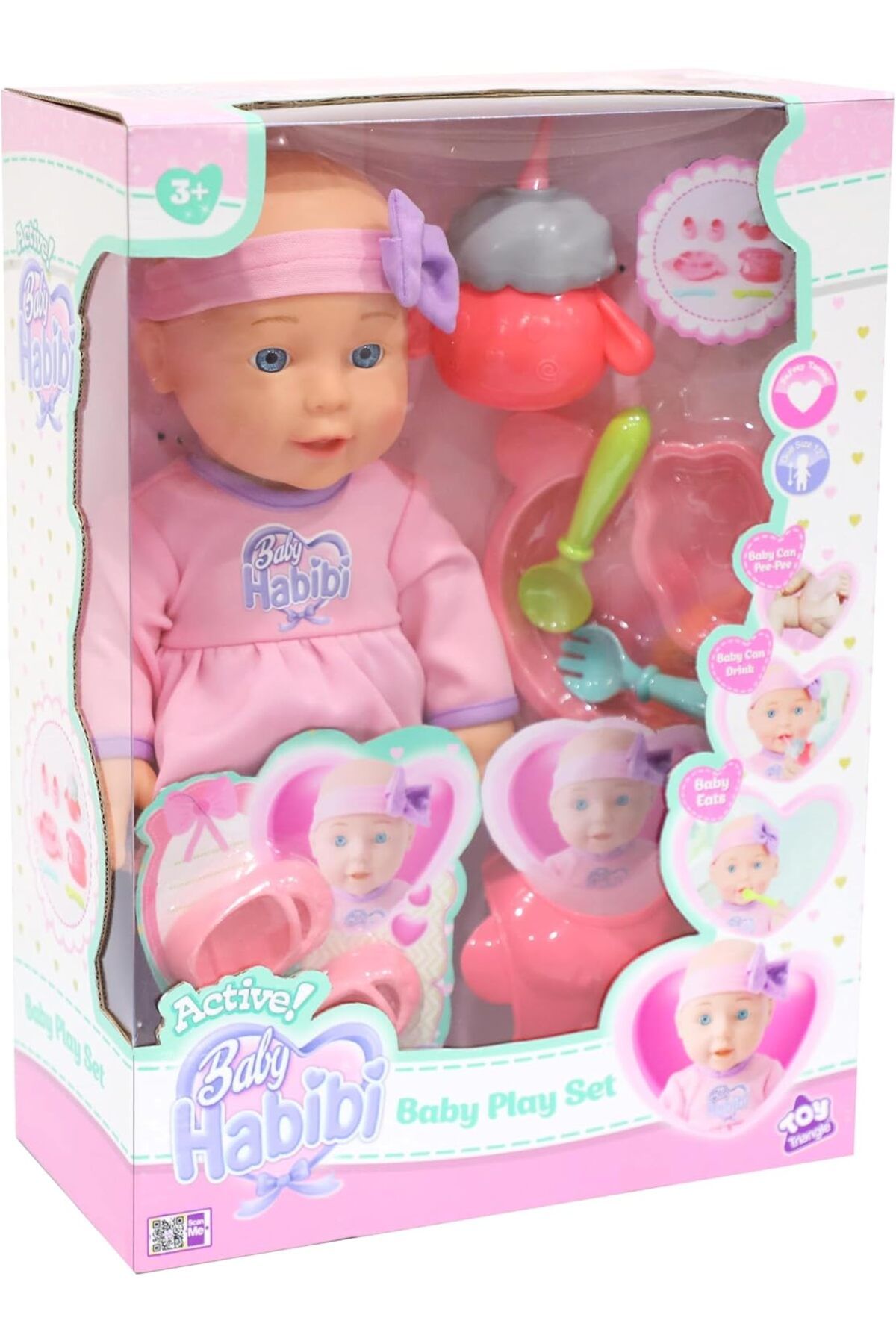 Baby Habibi-Doll Baby Playset 12inch 1