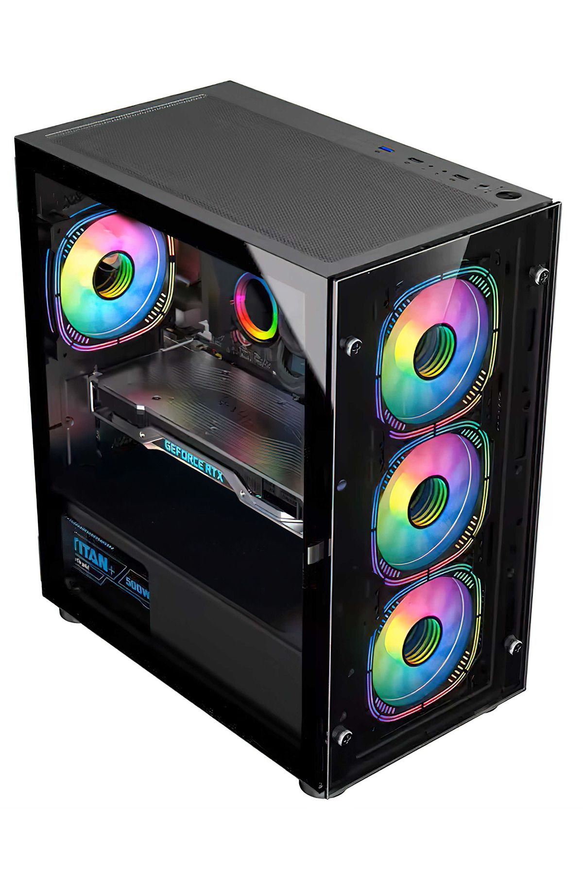 IZOLY D3 LICH KING Gaming Kasa 650W 4xARGB