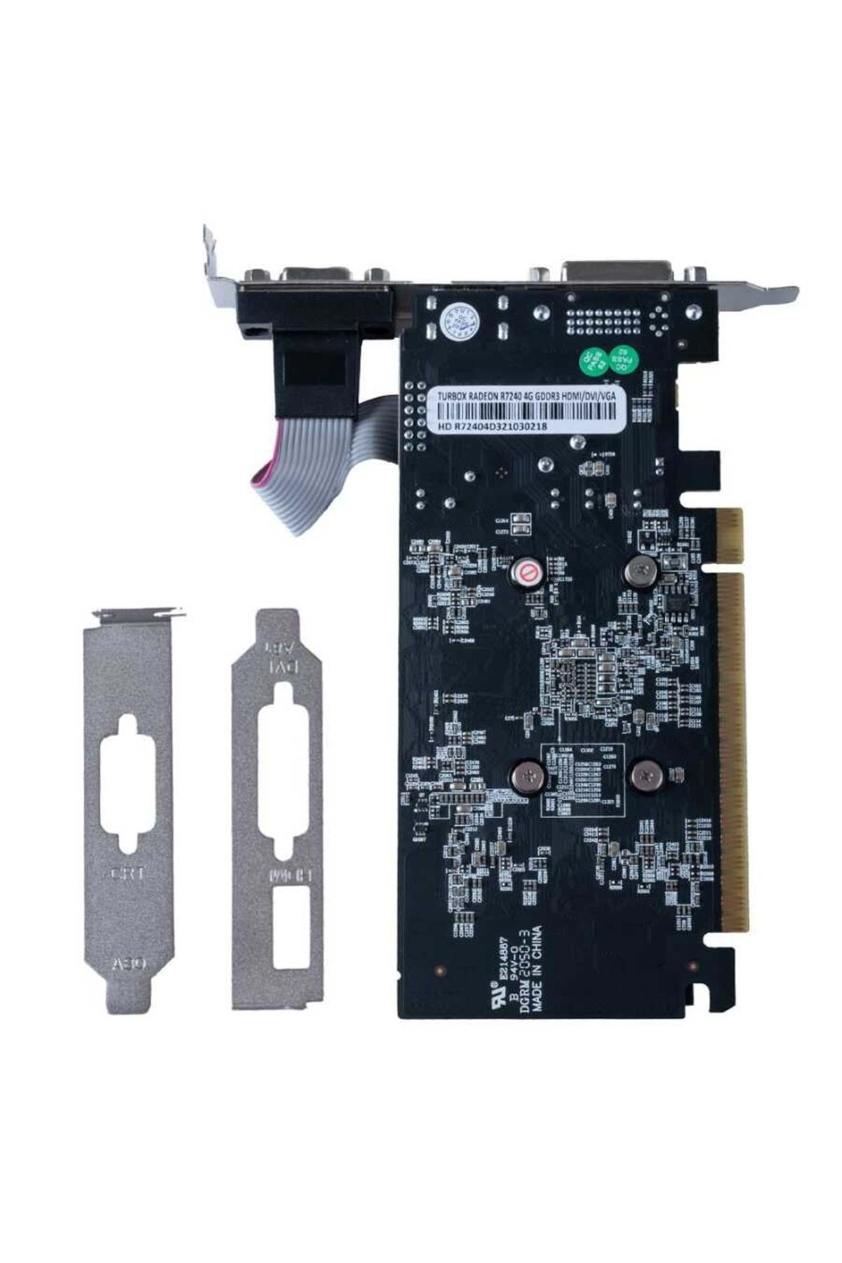 TURBOX-Knight Zen M R7 240 Amd Ddr3 128bit Vga.dvi.hdmi Single Fan 4gb Graphics Card (box) 3