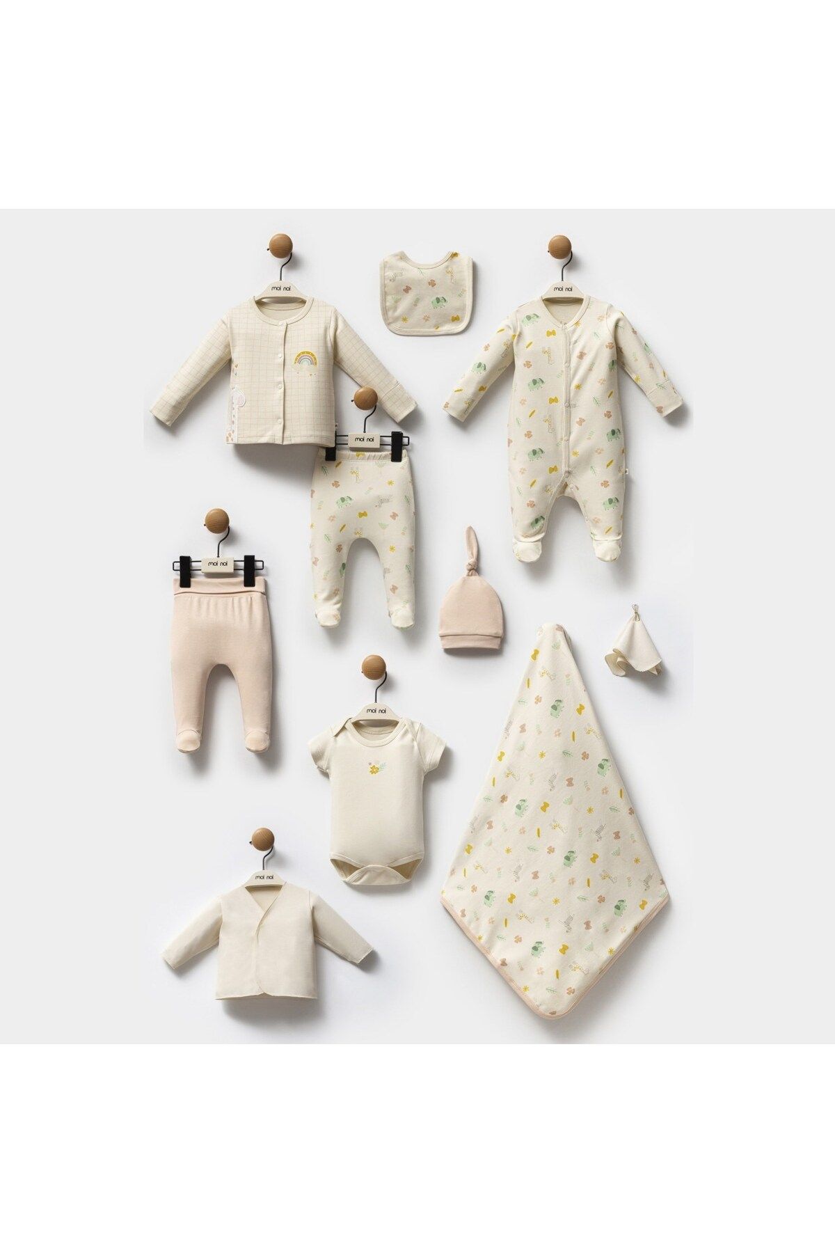 Moi Noi-Safari 10-Piece Hospital Discharge Set - 2031 Model 1