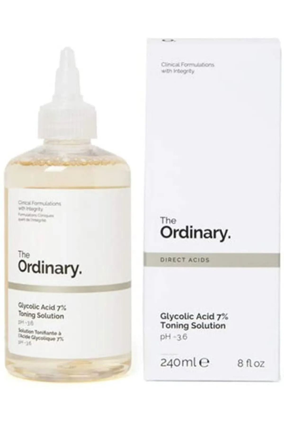 The Ordinary 240 مل حمض الجليكوليك 7% محلول منغم