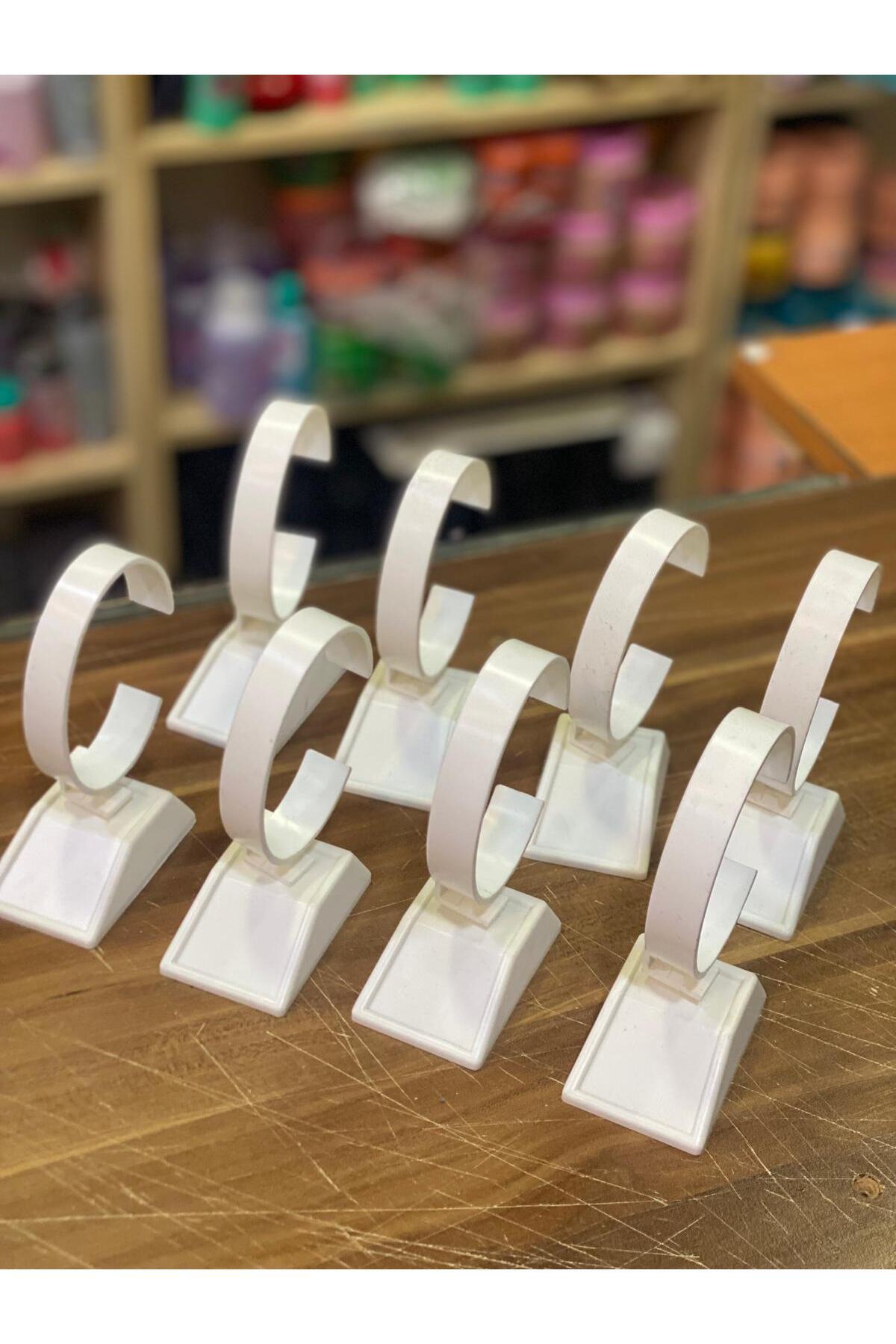 biGelse-White 10Pcs Wrist Watch Display Stand 1