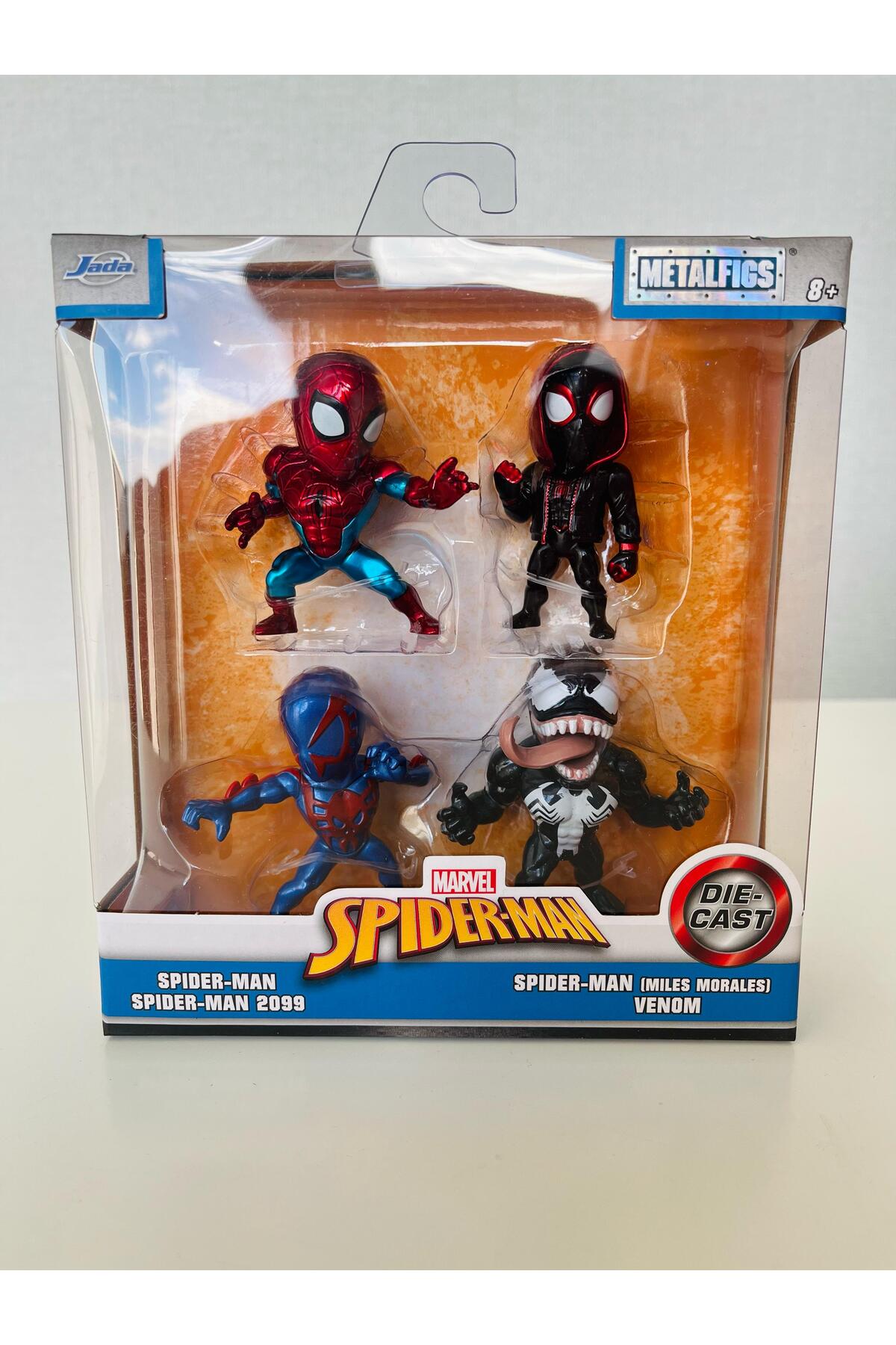 zeynepin atolyesi Metal Spider Man Marvel 4'lü Figür Seti - Fiyatı