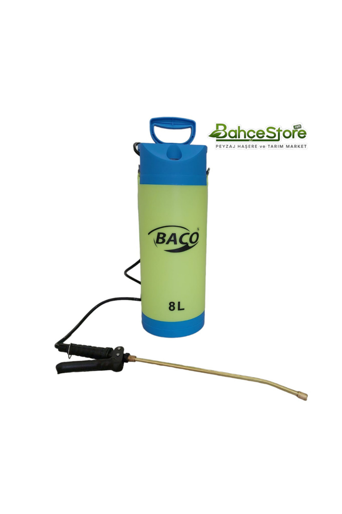 Baco Basınç Ölçerli (manometre) Ilaçlama Pompası 8 Lt Bc-8s Tt