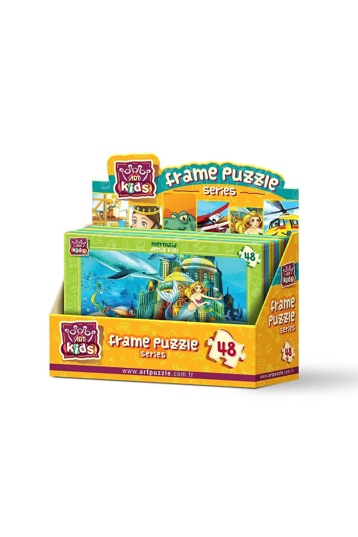 Art Puzzle-48 Piece Art Children's Puzzle - Construction Space 2