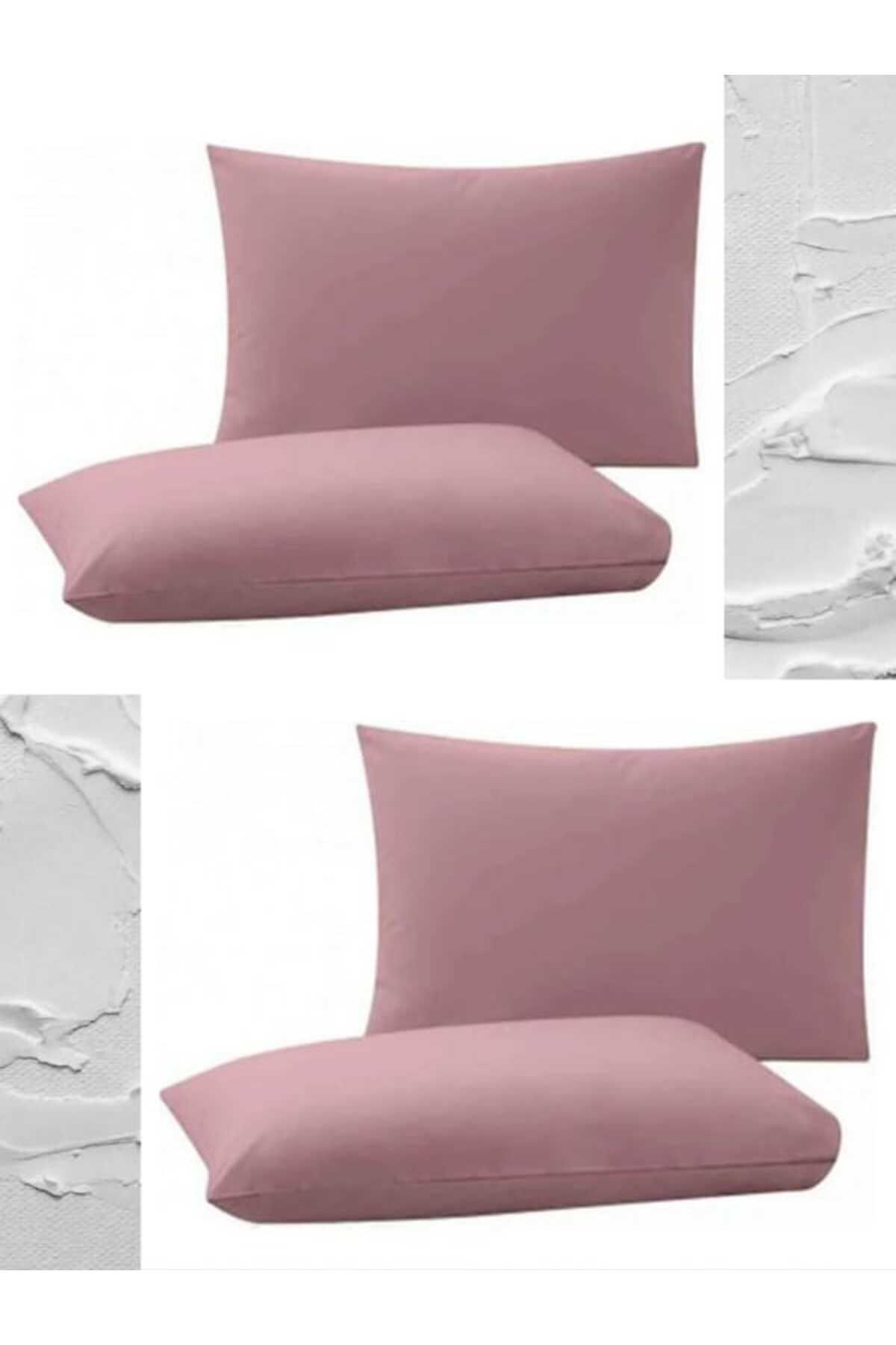 kalitem çarşafçı-4 Pieces Combed Cotton Cover 100% Cotton Horizontal Case Dried Rose 1