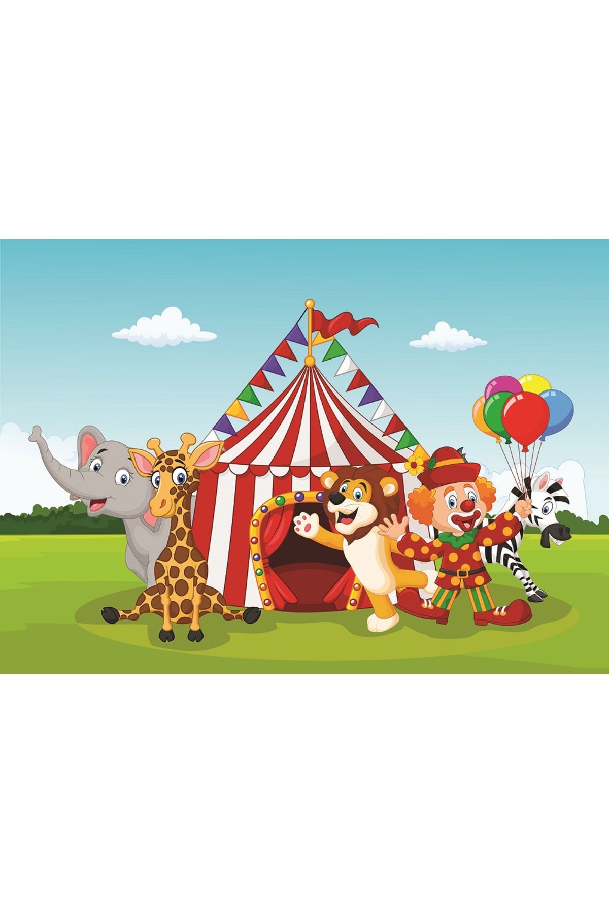 Art Puzzle-Circus and Amusement Park 2-Piece 24 35 Piece Puzzle 2
