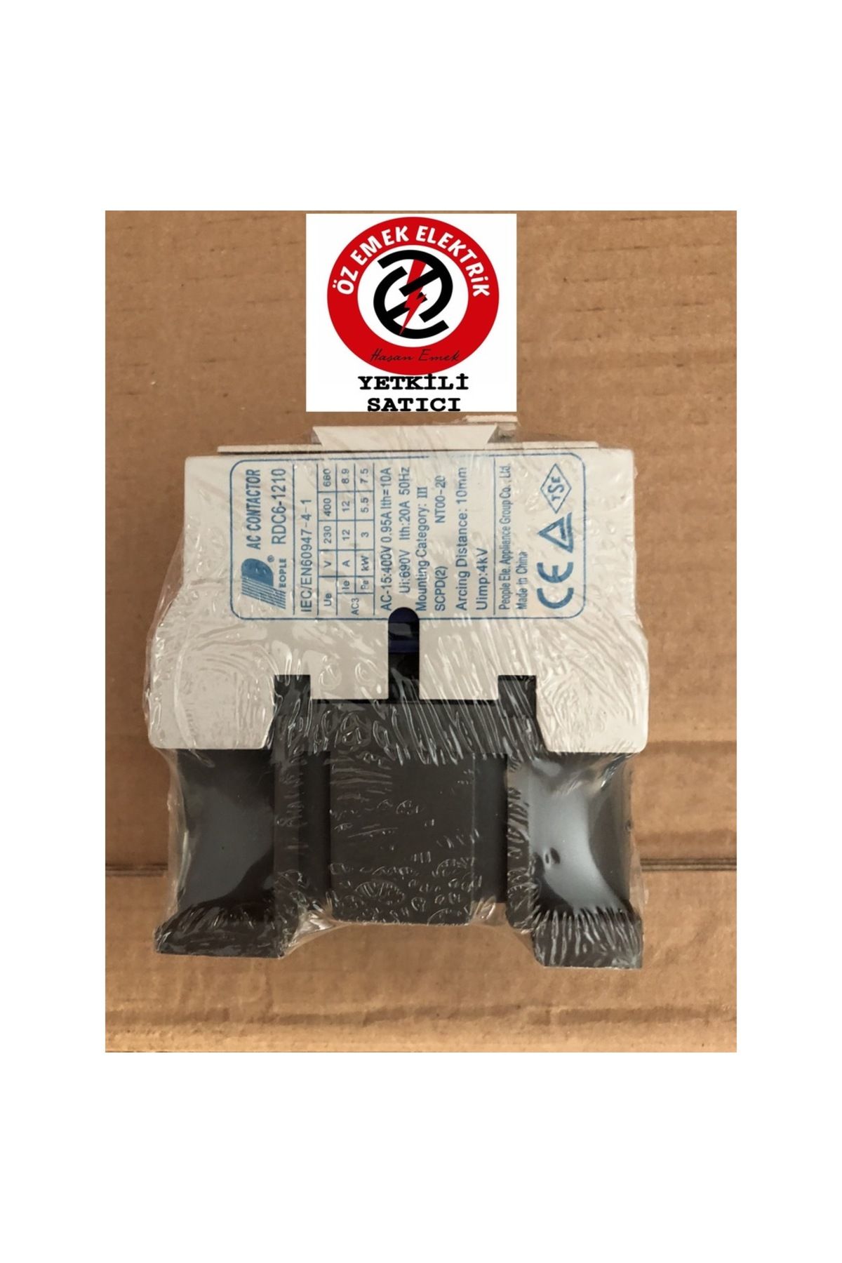 ÖZEMEK-People Electric Rdc6 Series 12 Amper 5.5Kw Contactor 2