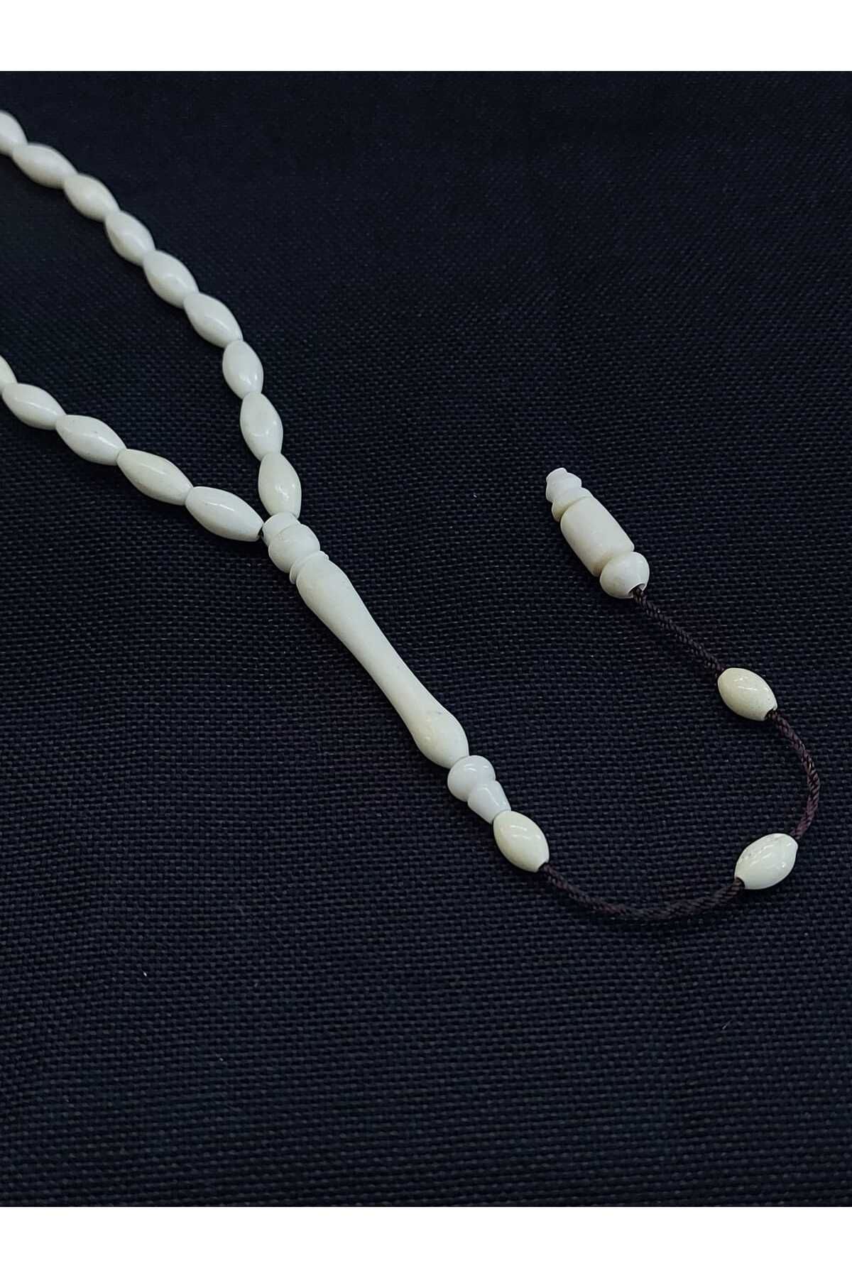 sarıyer silver-Camel Bone Fossil Model 99 Prayer Zikr Prayer Beads 2