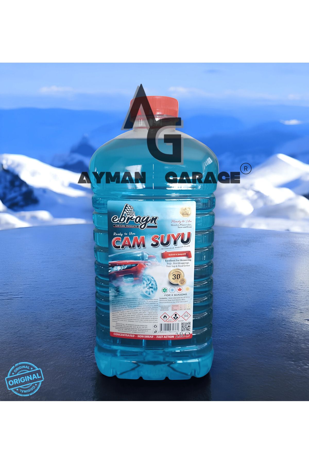 Ebrayn Antifrizli Cam Suyu ORIJINAL 2.5 Litre