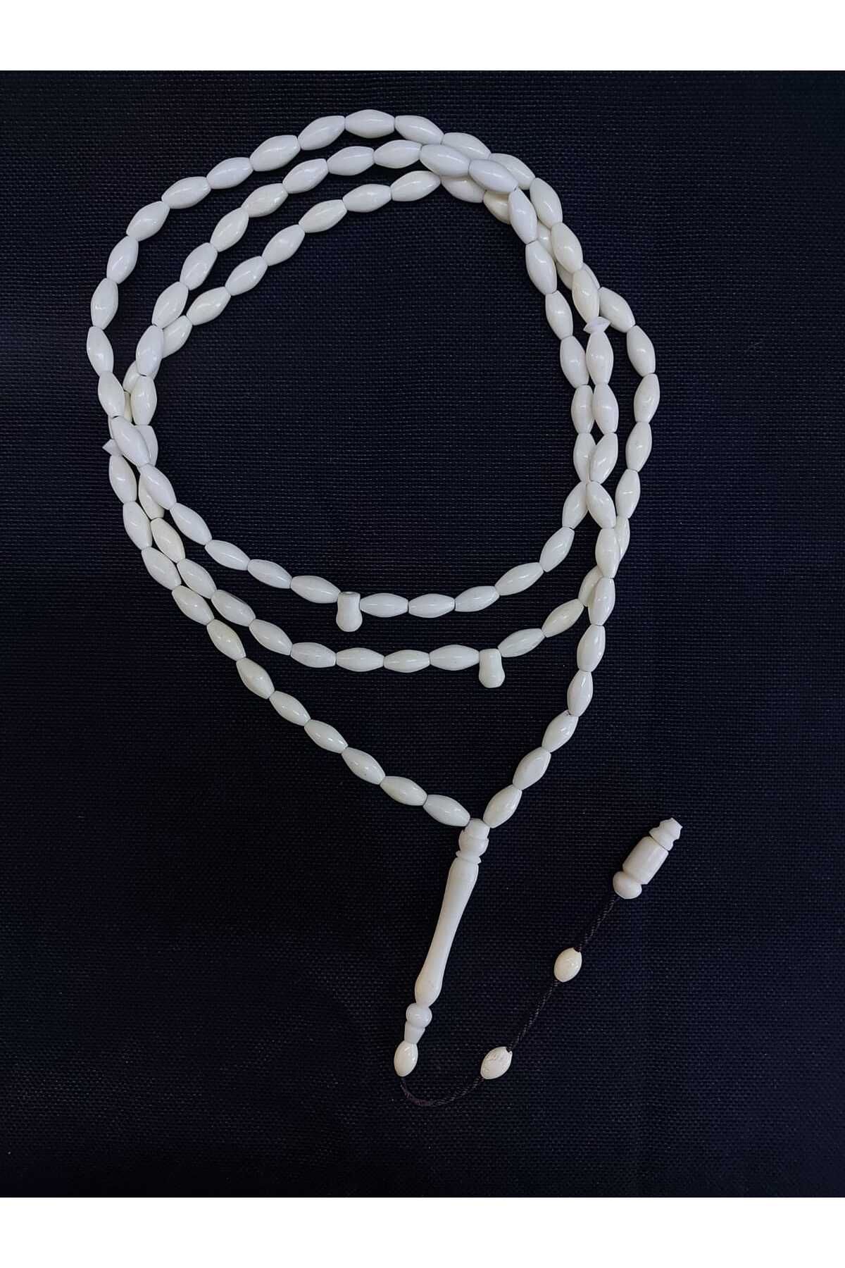 sarıyer silver-Camel Bone Fossil Model 99 Prayer Zikr Prayer Beads 1