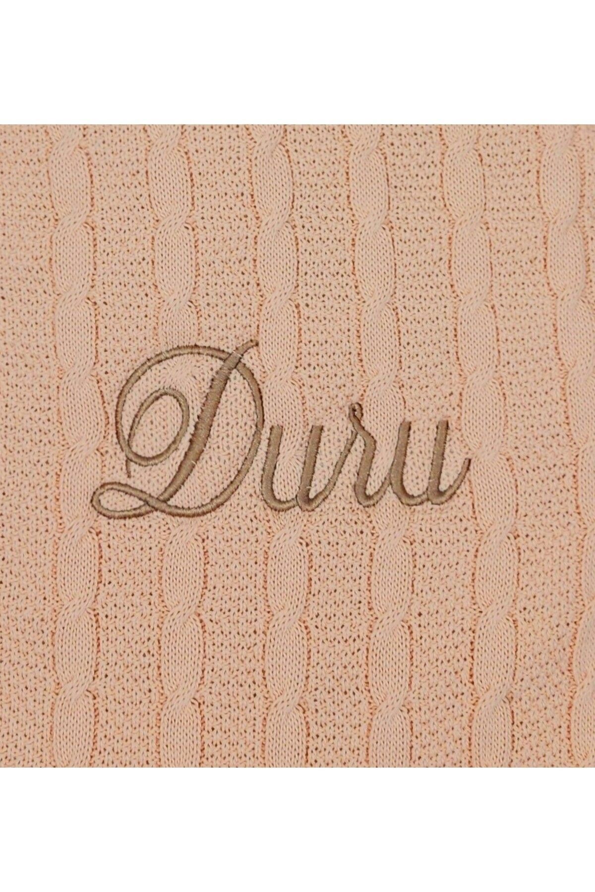 tinykiddesign Oeko Sertifikalı Bebek Kundağı Triko Içi Peluş Örgülü Istediğiniz Ismi Nakışla Yazıyoruz fotoğrafı 5 (önizleme)