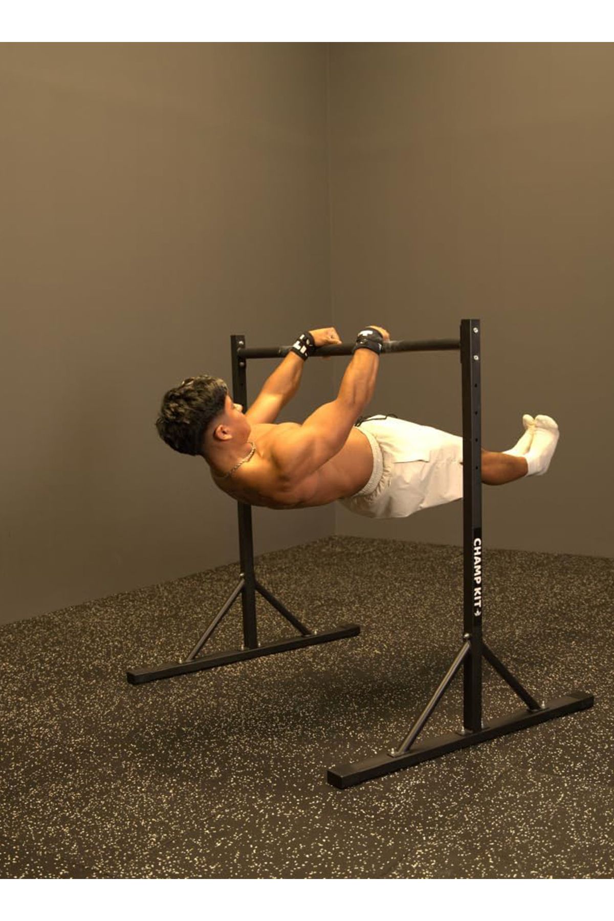 Champ Kit-Static Bar with High Height for Calisthenics and Gymnastics Exercises, Parallel Bars,Pull-Up Station 8