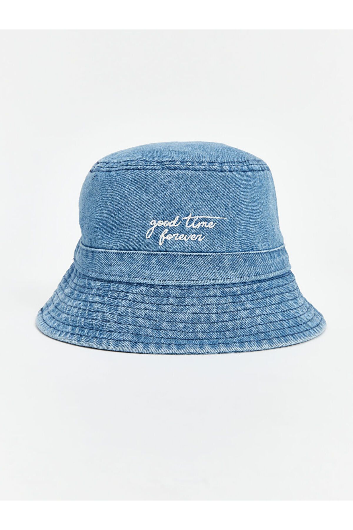 LC Waikiki Yeni Sezon Nakisli Kadin Denim Bucket Sapka - S54937Z8